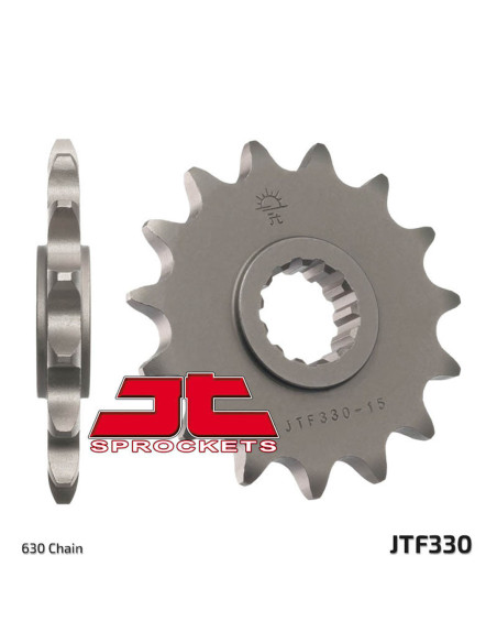 Pignon acier JT - Pas 630 - HONDA 750 CB KZ FZ 1979-1980