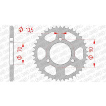 Couronne Acier AFAM 10103