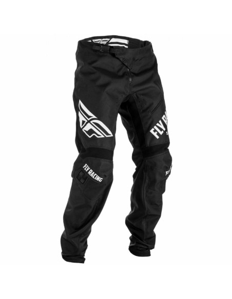 Pantalon cross enfant Fly Racing 2018 Kinetic Era - Noir Blanc