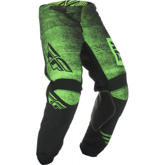 Pantalon cross enfant Fly Racing 2019 Kinetic Noiz - Neon Vert Noir