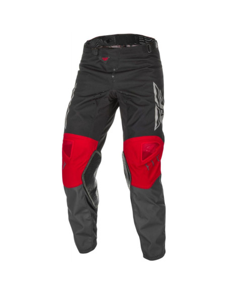 Pantalon cross enfant Fly Racing 2021 Kinetic K121 - Rouge Gris Noir