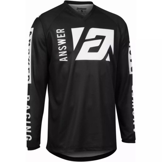 Maillot cross enfant Answer 2022 Syncron Merge - Noir