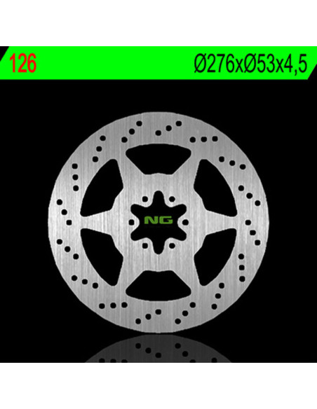 Disque de frein arrière NG 276x53x4,5