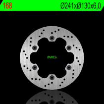 Disque de frein fixe arrière droit NG 241x130x6,0