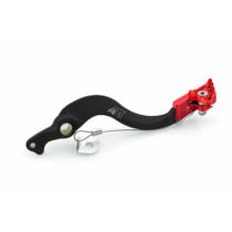 Pédale de frein ART HONDA factory noir 250 CRF 2004-2014, 450 CRF 2005-2014 Rouge