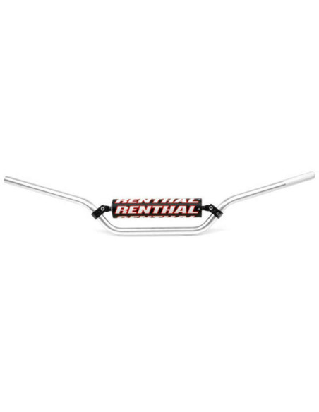 Guidon RENTHAL Vintage 7/8 837 Vintage Mid Argent