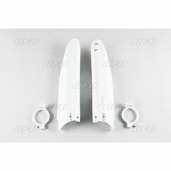 Protections fourche - Blanc - UFO Suzuki 125 250 RM 1999-2000