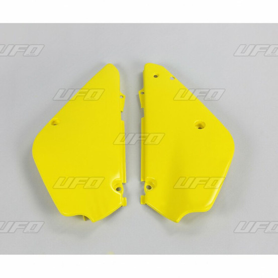 Plaques latérales - Jaune 2001 - UFO Suzuki 85 RM 2002-2016