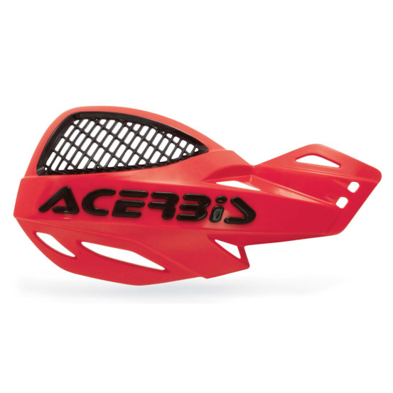 protèges mains moto - Rouge - ACERBIS Uniko ventilé