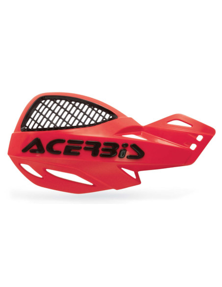 protèges mains moto - Rouge - ACERBIS Uniko ventilé