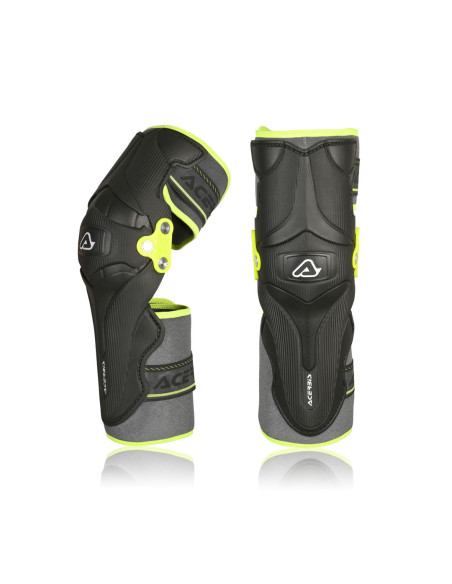 Genouillères Acerbis X-Strong Taille unique - Noir Jaune