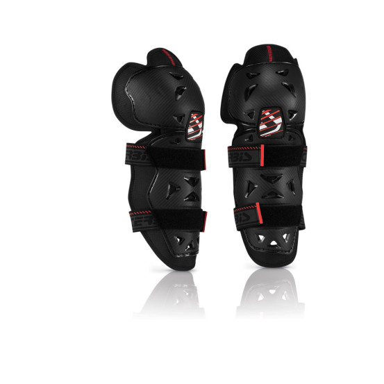 Genouillères Acerbis PROFILE 2.0 Taille unique - Noir