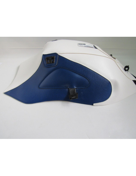 Tapis de réservoir BAGSTER Yamaha 750/900 XJ 1983-1994 Blanc / Bleu