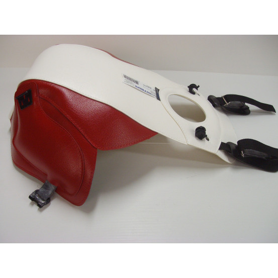 Tapis de réservoir BAGSTER Yamaha 1100 FJ 1984-1985 Blanc / Rouge