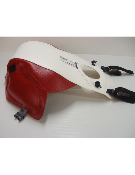 Tapis de réservoir BAGSTER Yamaha 1100 FJ 1984-1985 Blanc / Rouge