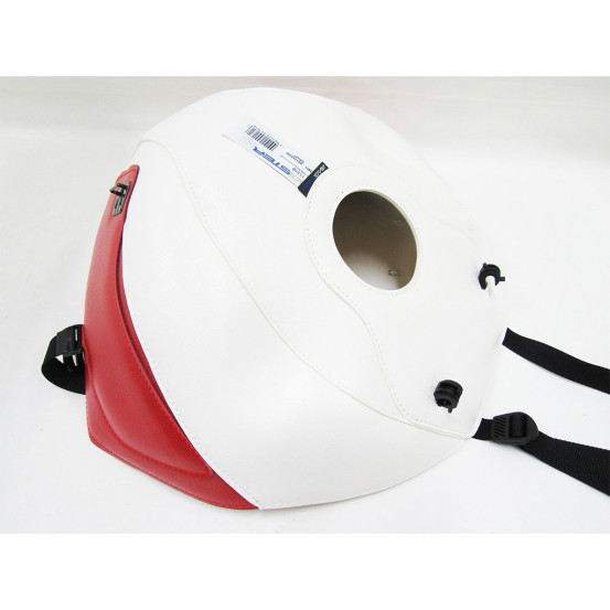 Tapis de réservoir BAGSTER Honda 600 CBR 1987-1990 Blanc / Rouge