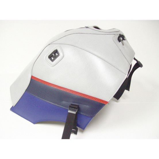 Tapis de réservoir BAGSTER Honda 600 XLV Transalp 1992-2000 Gris Clair / Rouge / Baltique