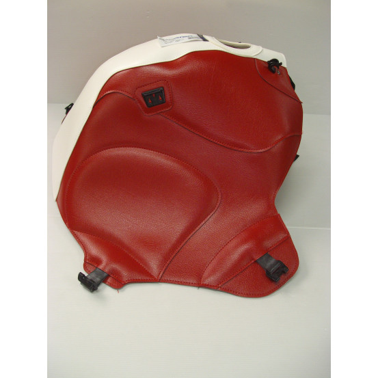 Tapis de réservoir BAGSTER Yamaha 750 XTZ Super Tenere 1990-1997 Blanc / Rouge