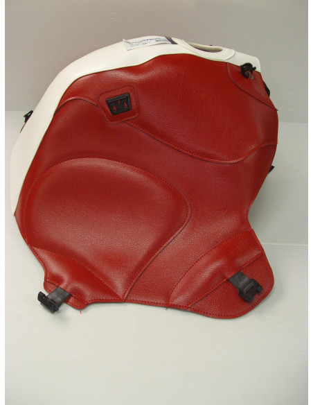 Tapis de réservoir BAGSTER Yamaha 750 XTZ Super Tenere 1990-1997 Blanc / Rouge