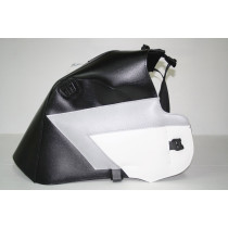 Tapis de réservoir BAGSTER Honda 750 XRV Africa Twin 1990-1992 Noir / Gris Clair / Blanc