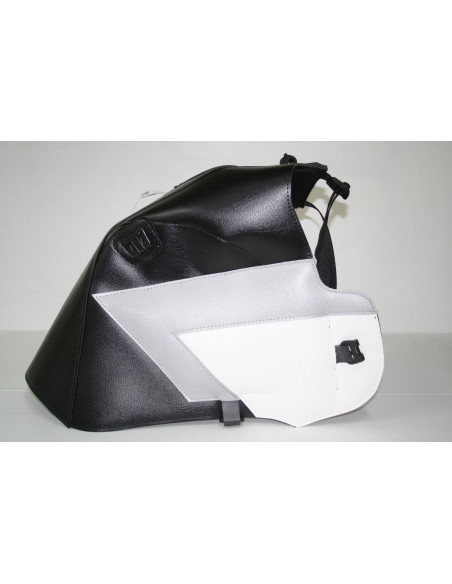 Tapis de réservoir BAGSTER Honda 750 XRV Africa Twin 1990-1992 Noir / Gris Clair / Blanc