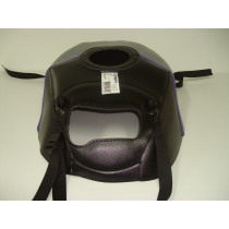 Tapis de réservoir BAGSTER Suzuki 1100 GSX R 1991 Noir / Acier / Liseré Violet