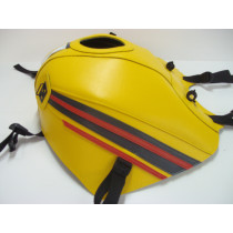 Tapis de réservoir BAGSTER Yamaha 850 TDM 1991-1995 Jaune / Anthracite / Rouge