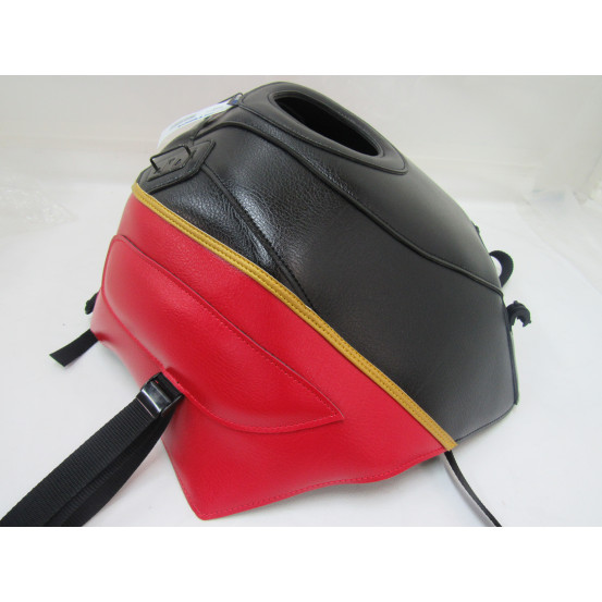 Tapis de réservoir BAGSTER Honda 600 CBR F 1991-1998 Noir / Rouge / Or