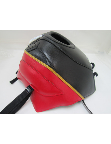 Tapis de réservoir BAGSTER Honda 600 CBR F 1991-1998 Noir / Rouge / Or