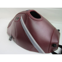 Tapis de réservoir BAGSTER Yamaha 600 XJ Diversion 1992-2003 Bordeaux Foncé / Acier / Gris Clair