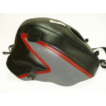 Tapis de réservoir BAGSTER Kawasaki 500 GPZ S/EX 1992-1999 Noir / Acier / Rouge