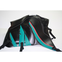 Tapis de réservoir BAGSTER Yamaha 660 XTZ 1991-1999 Noir / Eucalyptus