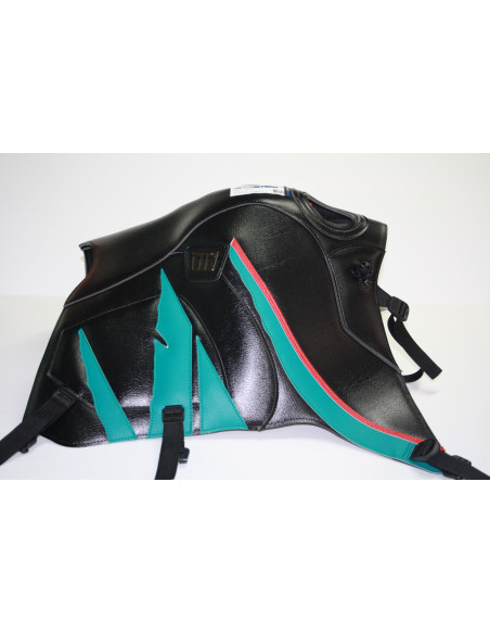 Tapis de réservoir BAGSTER Yamaha 660 XTZ 1991-1999 Noir / Eucalyptus
