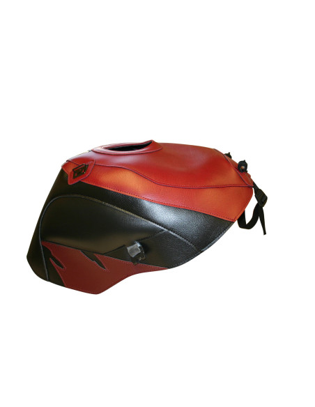 Tapis de réservoir BAGSTER Honda 900 CBR R 1992-1995 Bordeaux Clair / Noir