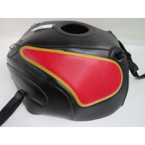 Tapis de réservoir BAGSTER Triumph 750/900 Trident / Sprint 1992-2003 Noir / Rouge / Or