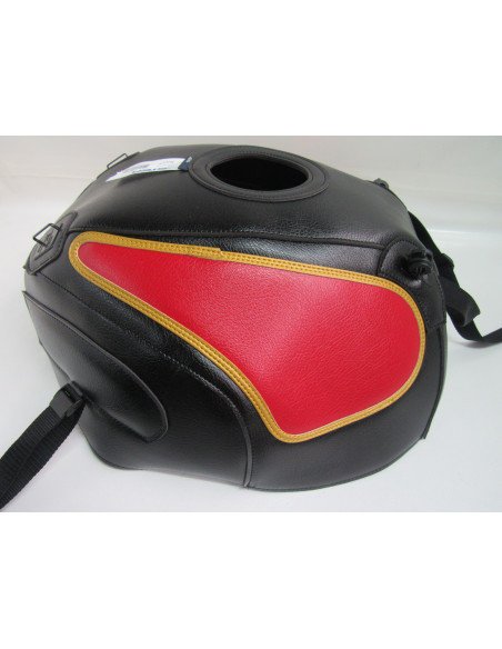Tapis de réservoir BAGSTER Triumph 750/900 Trident / Sprint 1992-2003 Noir / Rouge / Or