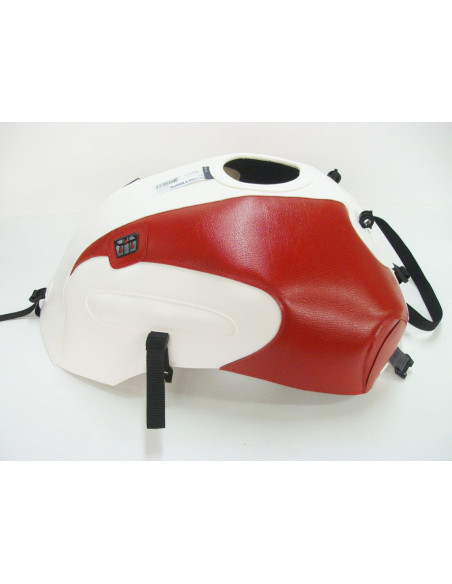 Tapis de réservoir BAGSTER Honda CB 1000 Big One 1993-1999 Blanc / Rouge