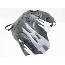 Tapis de réservoir BAGSTER Honda 750 XRV Africa Twin 1993-2003 Noir / Gris Clair / Acier