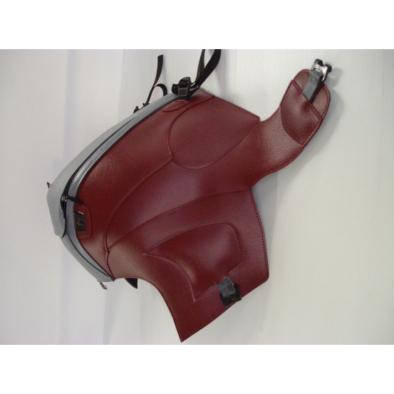 Tapis de réservoir BAGSTER Yamaha 1000 GTS 1993-1999 Acier / Bordeaux Clair