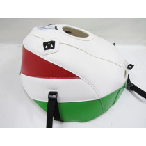 Tapis de réservoir BAGSTER Kawasaki 750 ZXR R 1991-1992 Blanc / Rouge / Vert