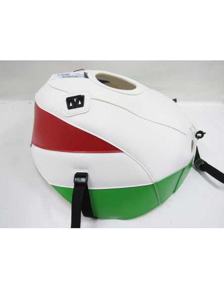 Tapis de réservoir BAGSTER Kawasaki 750 ZXR R 1991-1992 Blanc / Rouge / Vert
