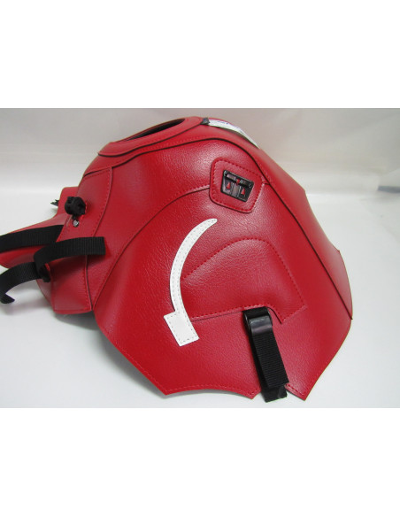 Tapis de réservoir BAGSTER Triumph 900 Tiger 1995-1998 Rouge / Blanc