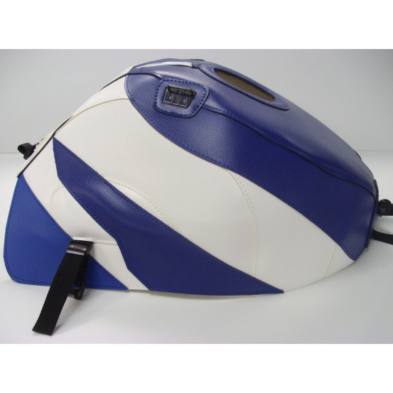 Tapis de réservoir BAGSTER Suzuki 600/750 GSX R 1995-2000 Bleu / Blanc / Bleu / Gitane