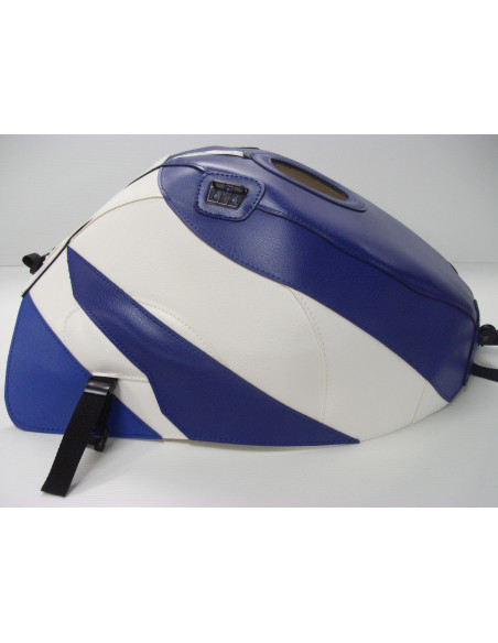 Tapis de réservoir BAGSTER Suzuki 600/750 GSX R 1995-2000 Bleu / Blanc / Bleu / Gitane