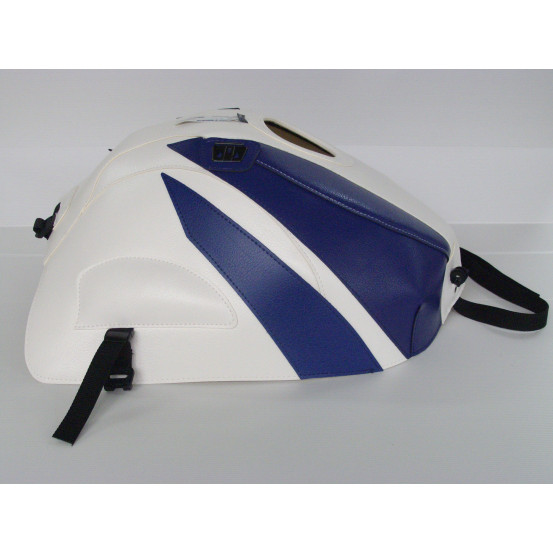 Tapis de réservoir BAGSTER Suzuki 600/750 GSX R 1995-2000 Blanc / Baltique / Bleu