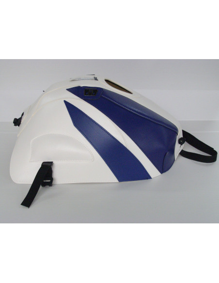 Tapis de réservoir BAGSTER Suzuki 600/750 GSX R 1995-2000 Blanc / Baltique / Bleu