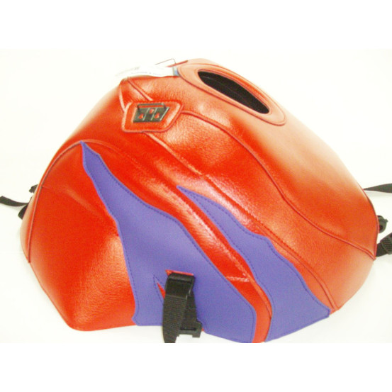 Tapis de réservoir BAGSTER Honda 900 CBR R 1996-1999 Rouge / Violet Foncé