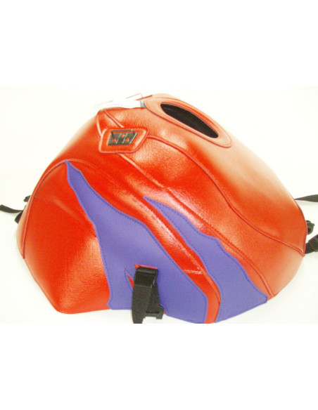 Tapis de réservoir BAGSTER Honda 900 CBR R 1996-1999 Rouge / Violet Foncé