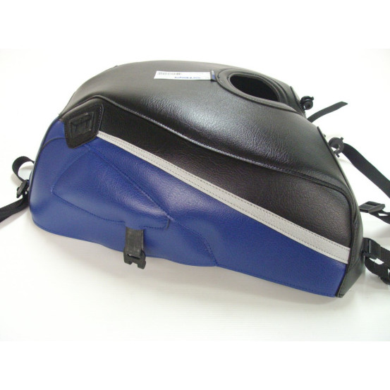 Tapis de réservoir BAGSTER Kawasaki 1100/1200 ZRX 1997-2007 Noir / Bleu / Gris