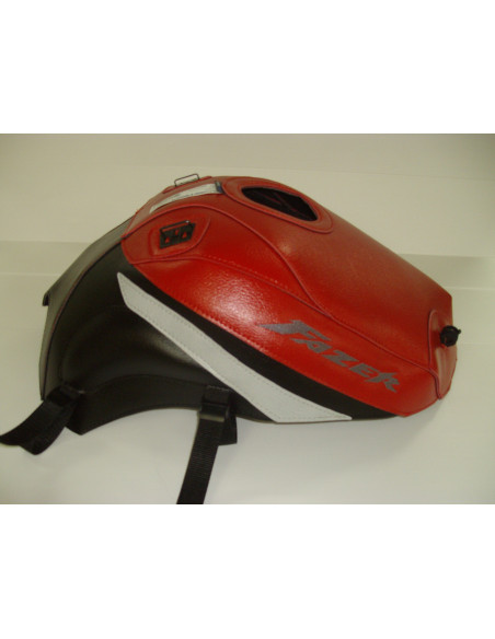 Tapis de réservoir BAGSTER Yamaha 600 FZS Fazer 1988-2001 Rouge / Noir / Gris Clair